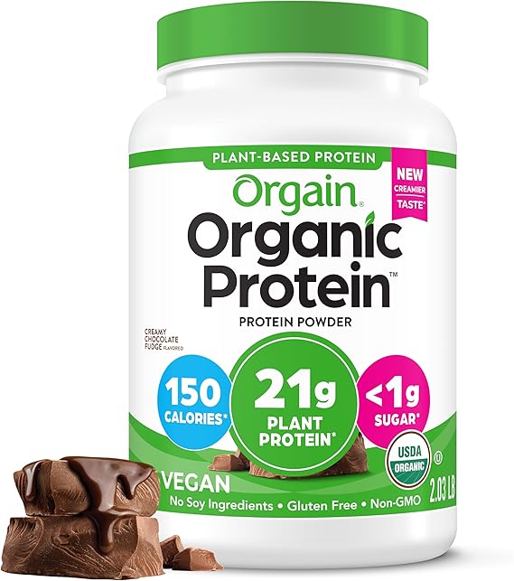 Orgain Organic Plant Based Protein Powder