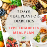 7 Days Meal Plan For Diabetics: Type 1 Diabetes Meal Plan