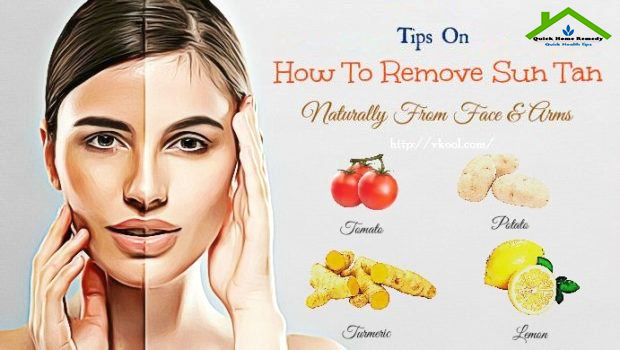 How To Remove Suntan Naturally 5 Home Remedy For Sun Tan