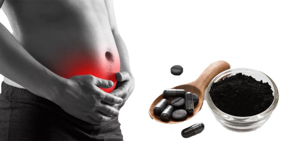 Gas pain – Activated charcoal