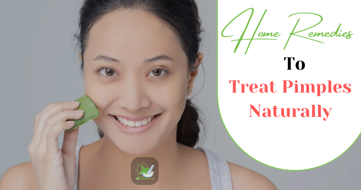 Treat Pimples Naturally