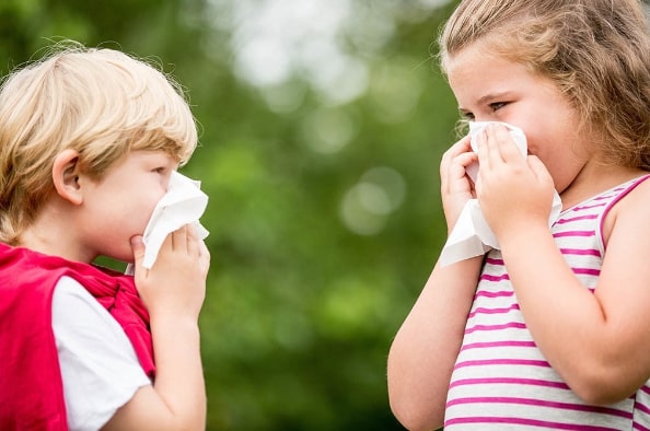 Types of allergies in babies